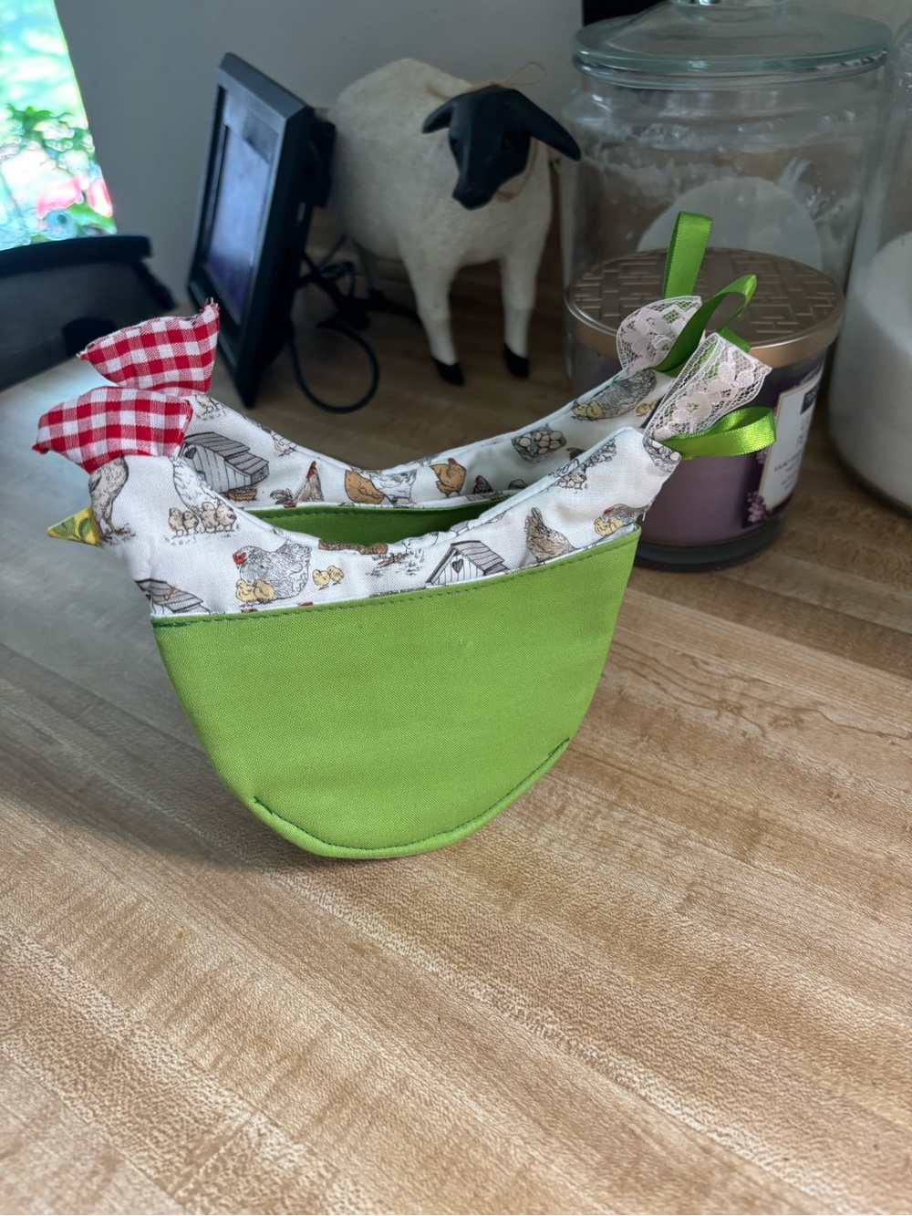 Chicken mittens hot pots holders